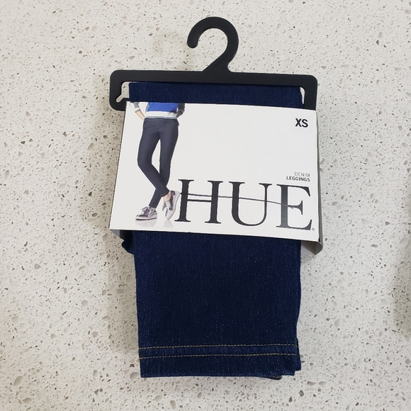 Hue denim leggings full length xs nwt - Picture 1 of 3
